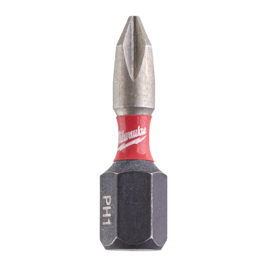 Milwaukee SHOCKWAVE™ IMPACT DUTY Schraubbits PH1 x 25 mm - 2 Stück - gartengeraete.jetzt  - Milwaukee