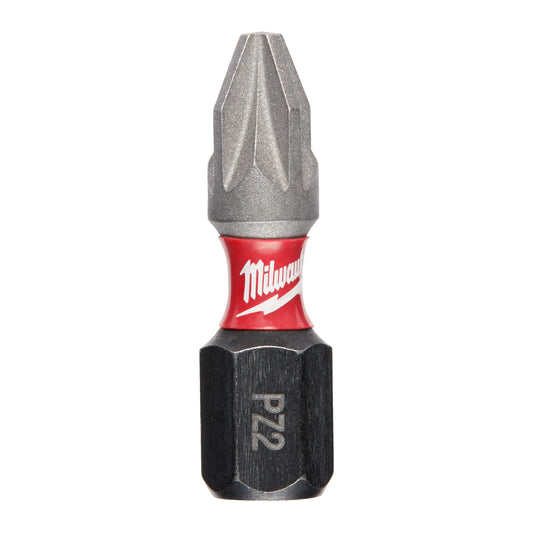 Milwaukee SHOCKWAVE™ IMPACT DUTY Schraubbits PZ2 x 25 mm - 2 Stk. - gartengeraete.jetzt  - Milwaukee