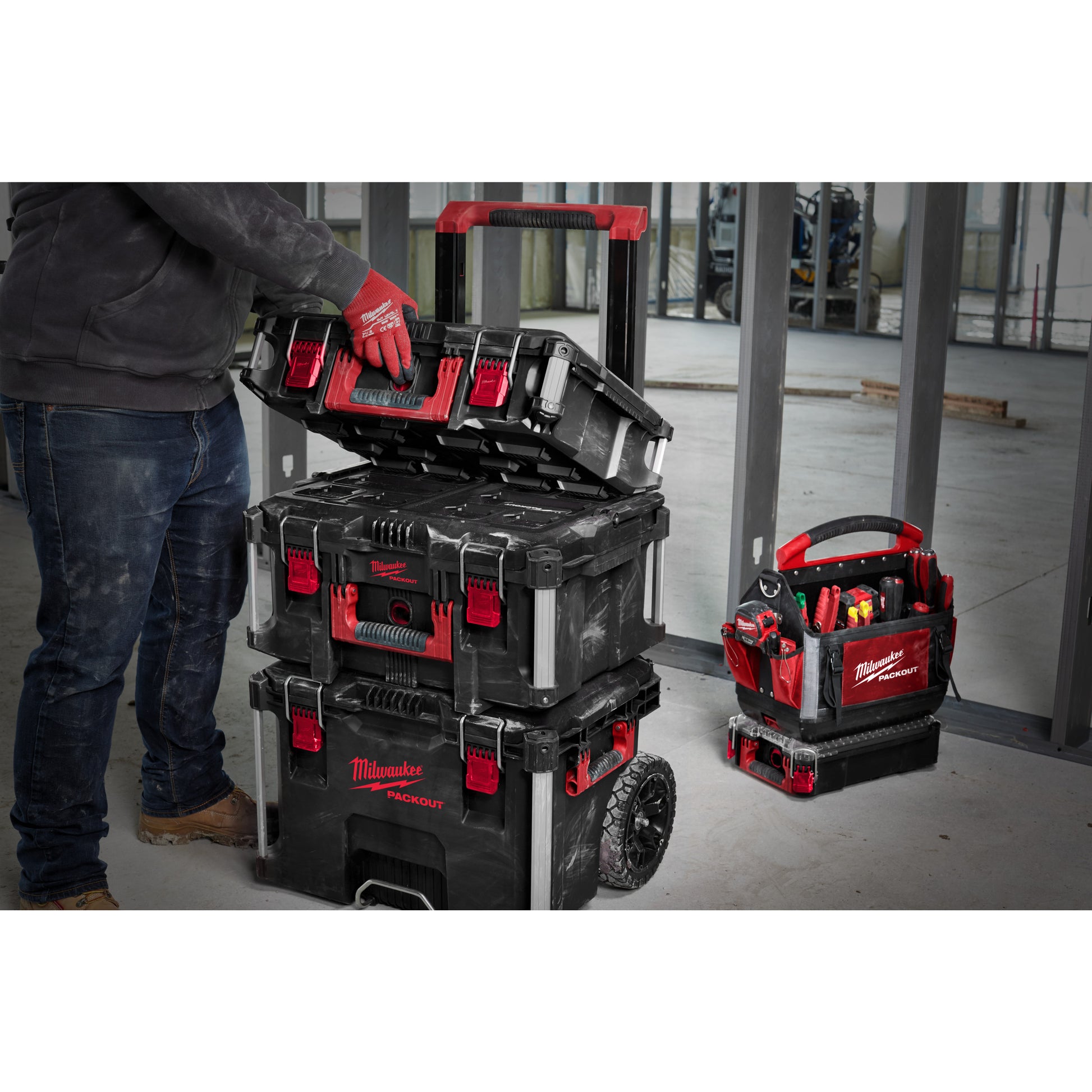 Milwaukee PACKOUT™ Koffer Packout Box - gartengeraete.jetzt  - 