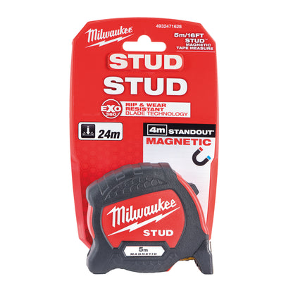 Milwaukee Tape Measure STUD 2 STUD Gen2 5 -1pc - gartengeraete.jetzt  - 