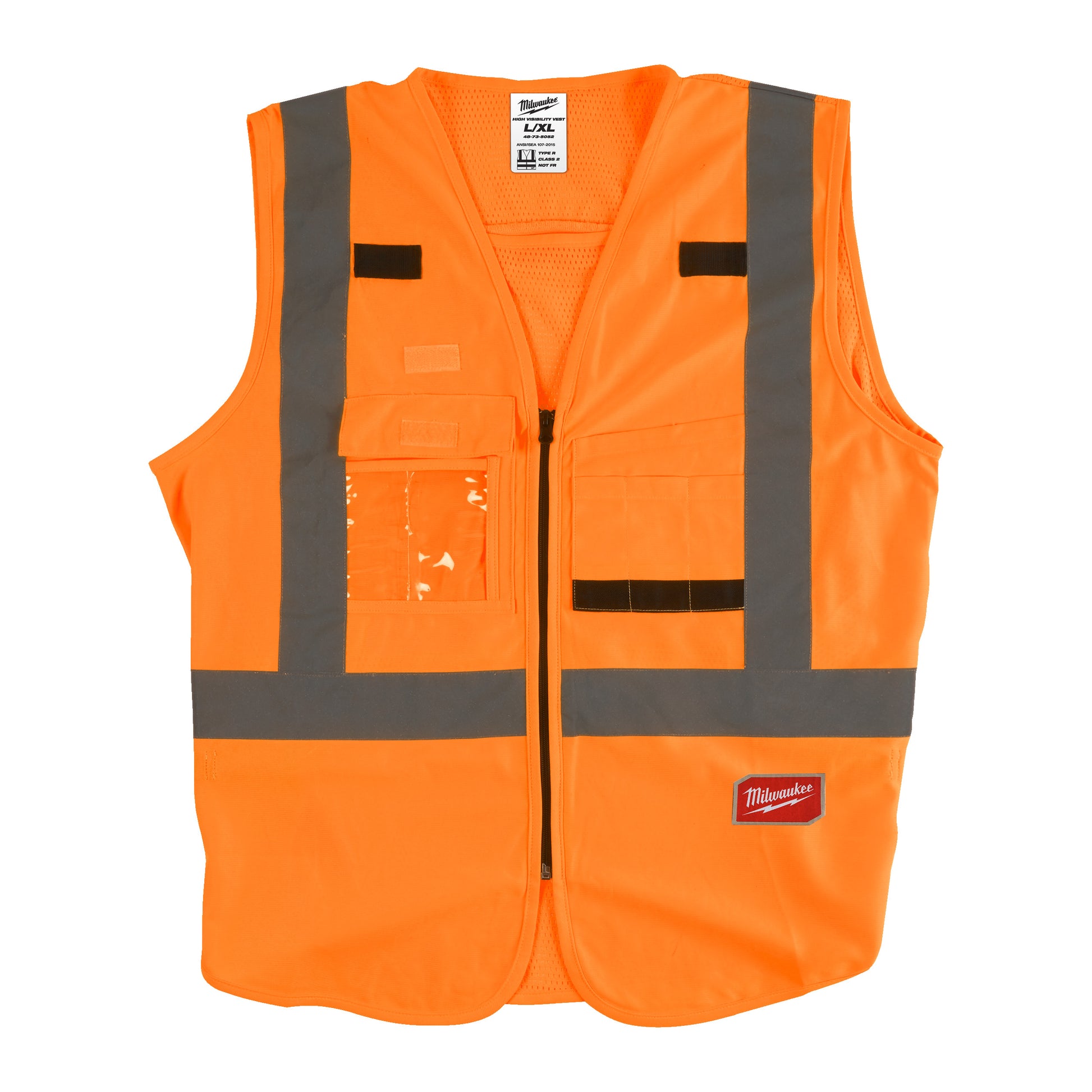 Milwaukee Hi-vis Sicherheitshesje Orange - L/XL - gartengeraete.jetzt  - Milwaukee