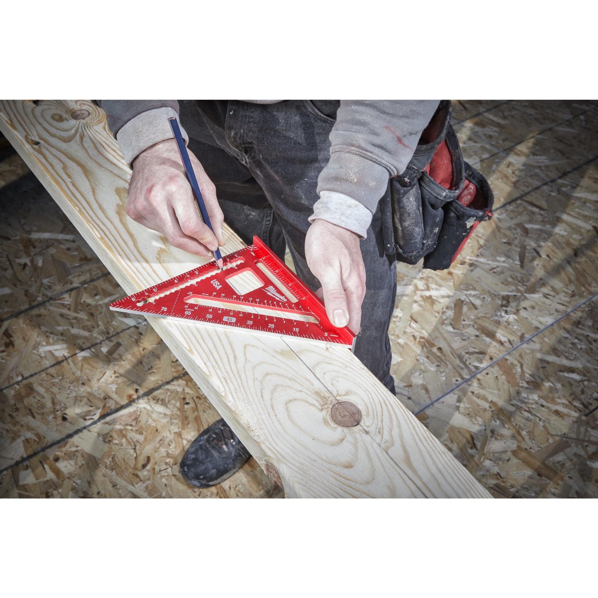 Milwaukee Meetdriehoek Rafter Square Rafter Square Metric - gartengeraete.jetzt  - 