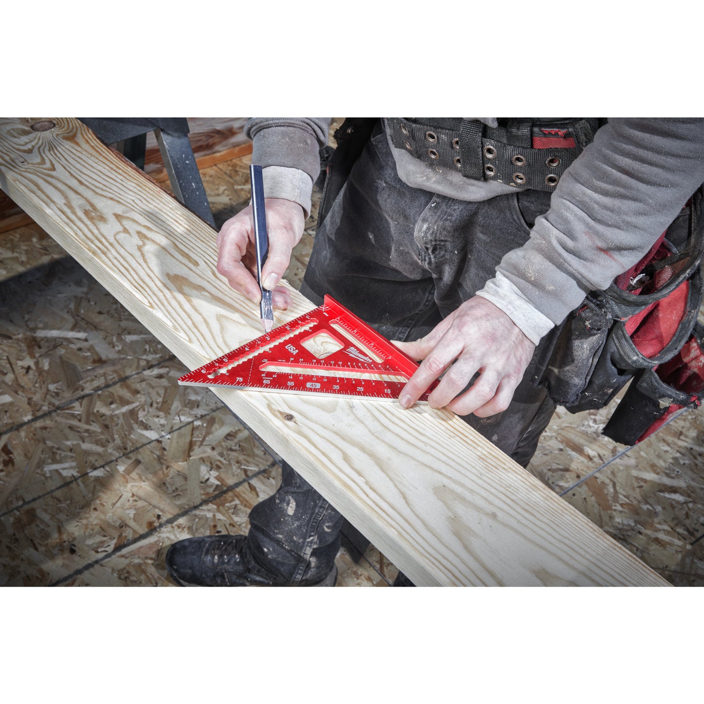 Milwaukee Meetdriehoek Rafter Square Rafter Square Metric - gartengeraete.jetzt  - 