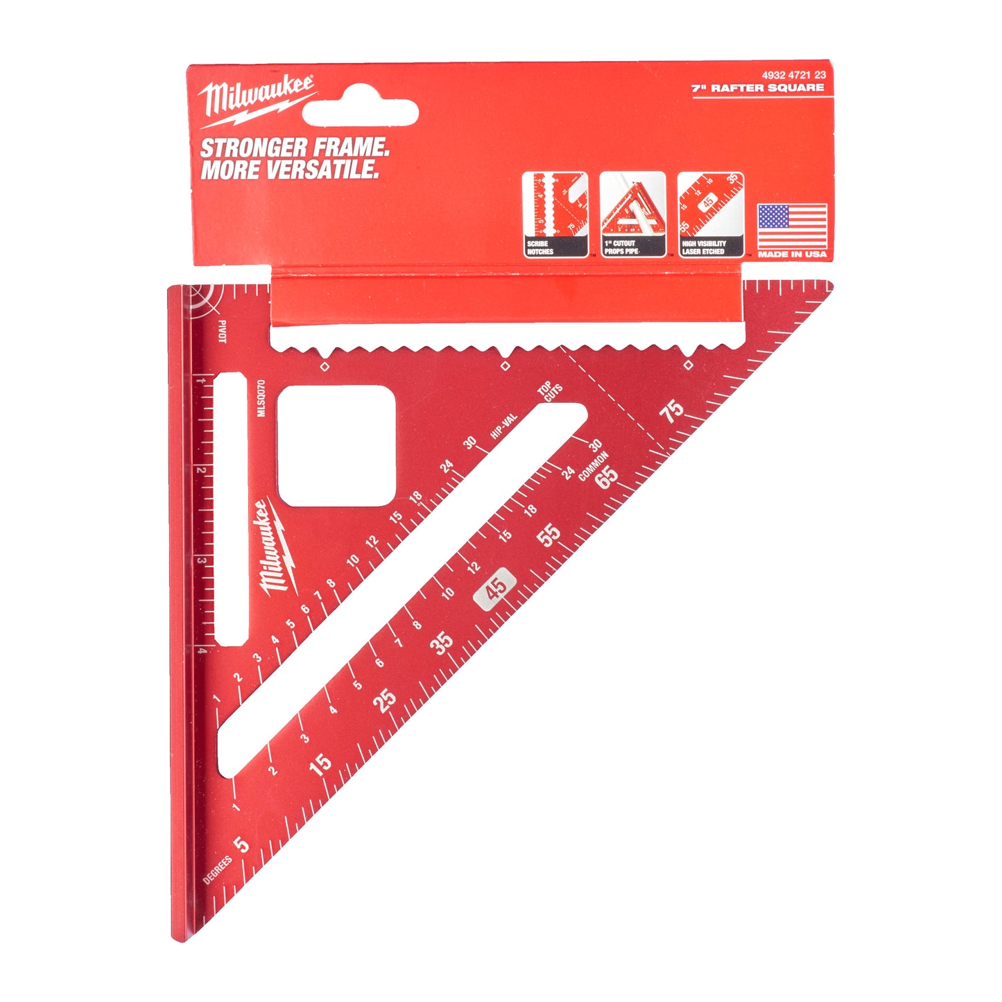 Milwaukee Meetdriehoek Rafter Square Rafter Square Metric - gartengeraete.jetzt  - 