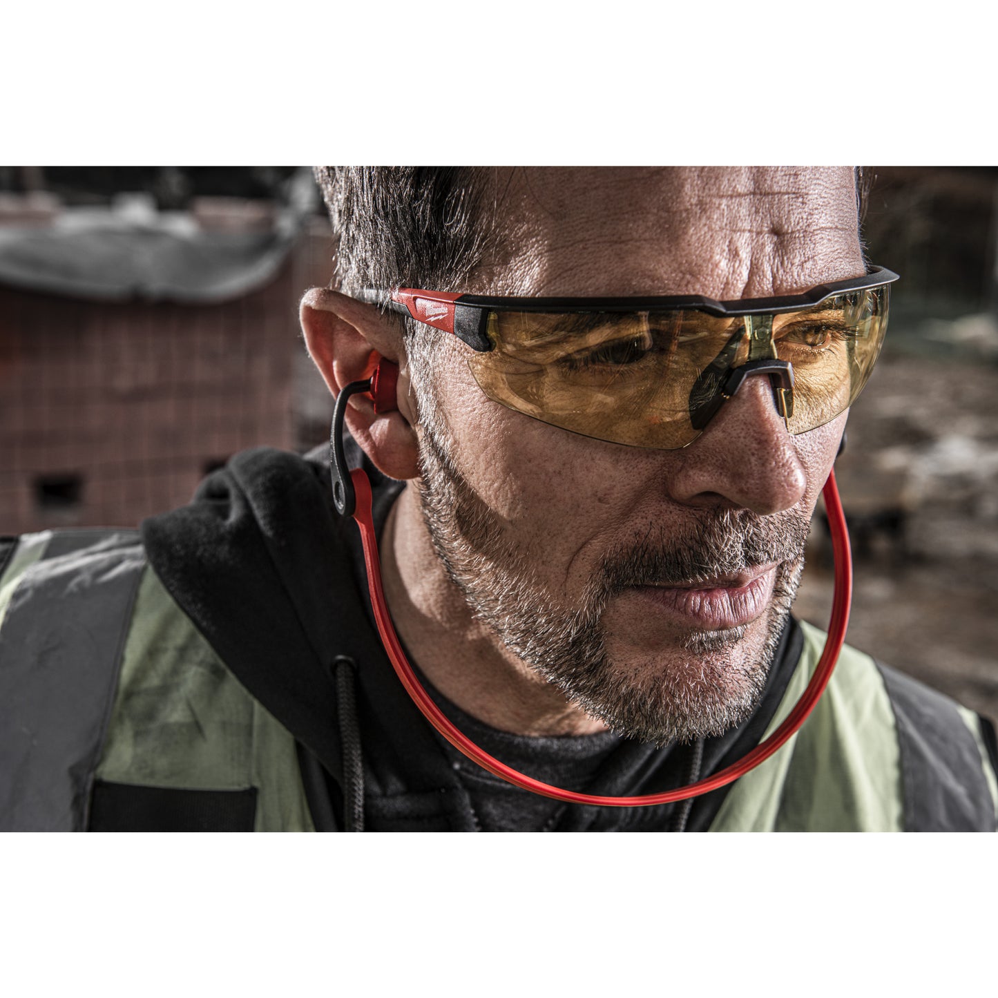 Milwaukee Enhanced Sicherheitsbrille Gelb - 1 Stück - gartengeraete.jetzt  - 