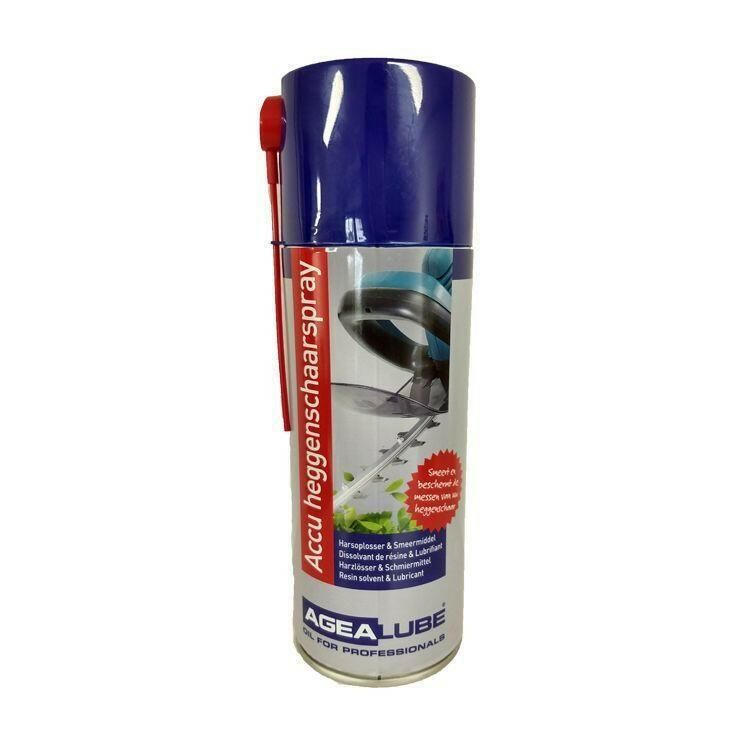 Agealube Heckenscheren-Spray Accu - 400 ml - gartengeraete.jetzt  - Agialube