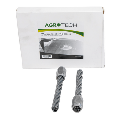 AgroTech Unkrautbursten fur Tielburger - Set von 10 - gartengeraete.jetzt  - AgroTech