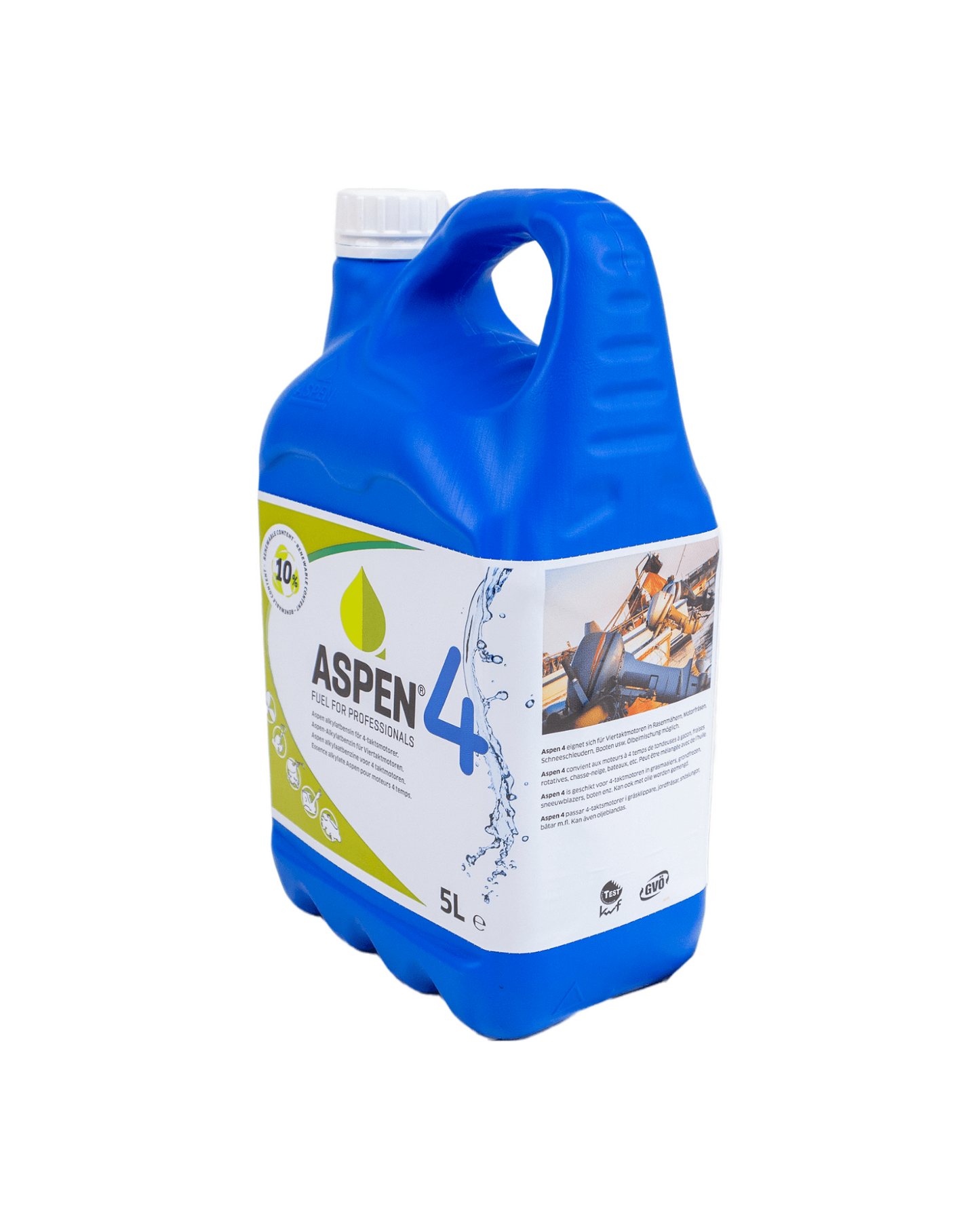 Aspen 4 Haltbarer Kraftstoff Renewable - 5 Liter - gartengeraete.jetzt  - 