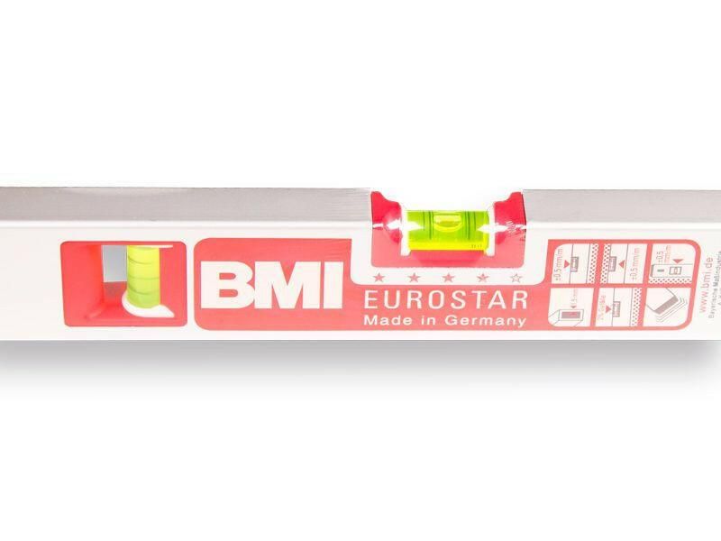 BMI Aluminium-Blockwasserwaage Eurostar - 100 cm - gartengeraete.jetzt  - 