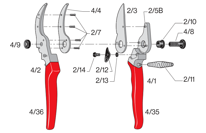 Felco 4 Astschere - gartengeraete.jetzt  - 