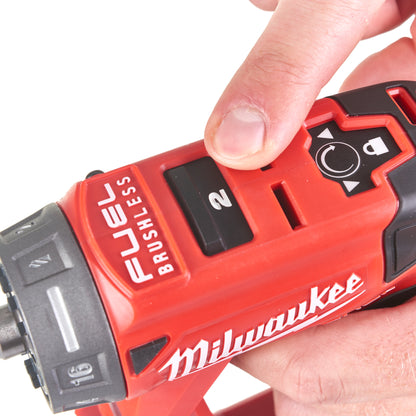 Milwaukee M12 FUEL™  Installationbohr-/Schraubmaschine mit Wechselköpfen FDDXKIT-202X - gartengeraete.jetzt  - 