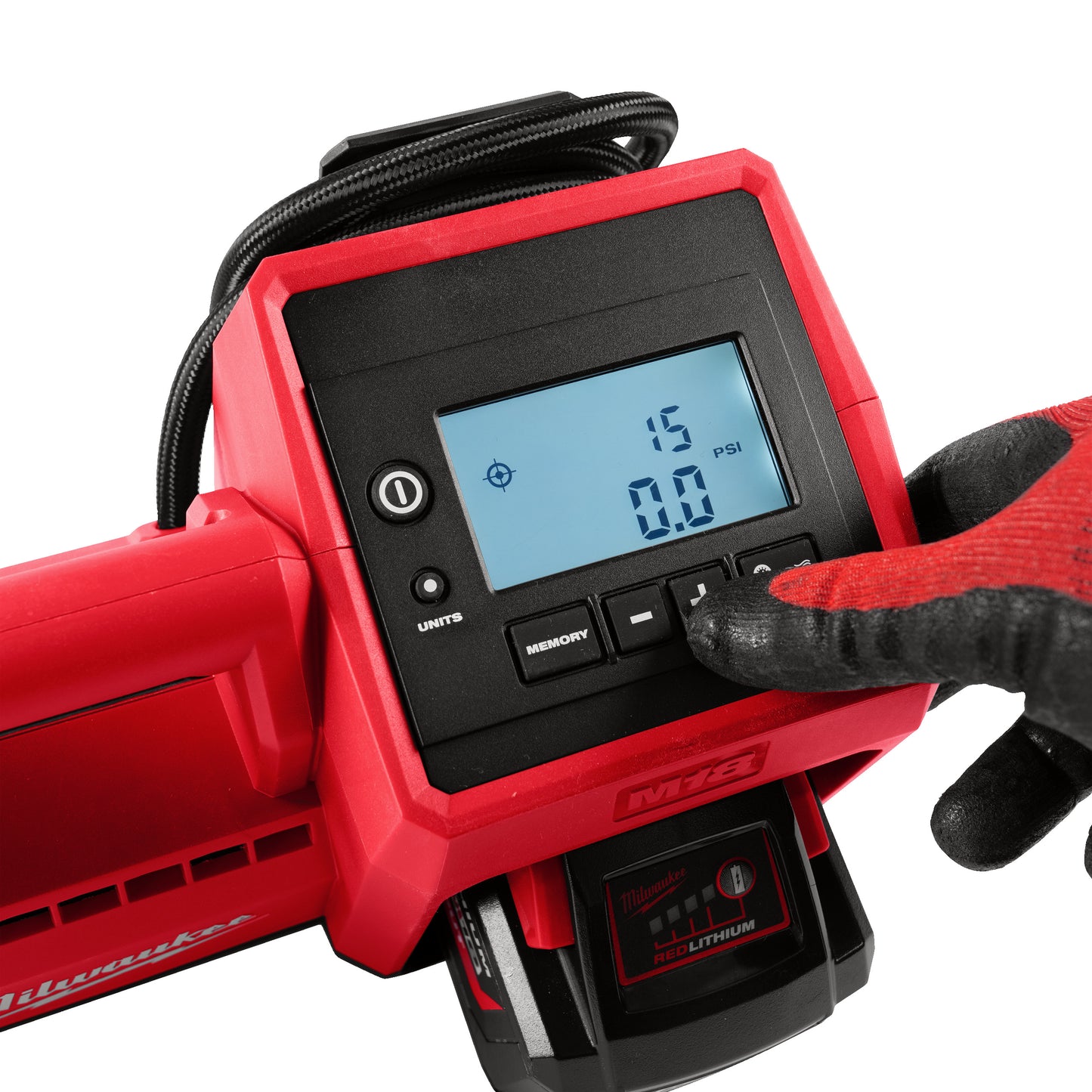 Milwaukee M18™ Bandenkompressor M18 BI-0 - gartengeraete.jetzt  - 