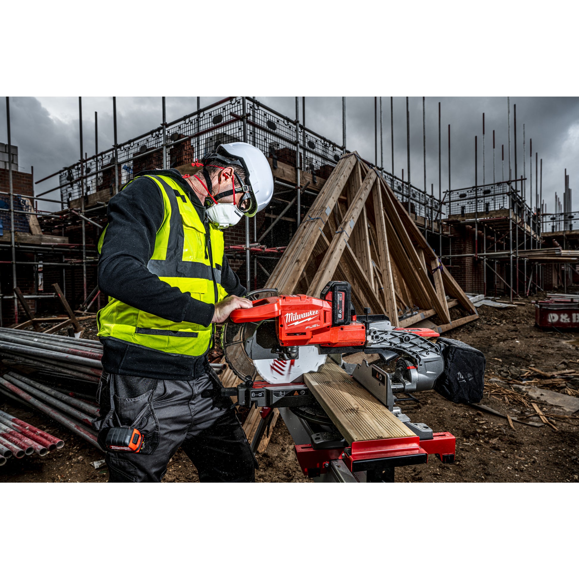 Milwaukee M18 FUEL™ 254 mm Afkortzaagmaschine Kappsäge - gartengeraete.jetzt  - 