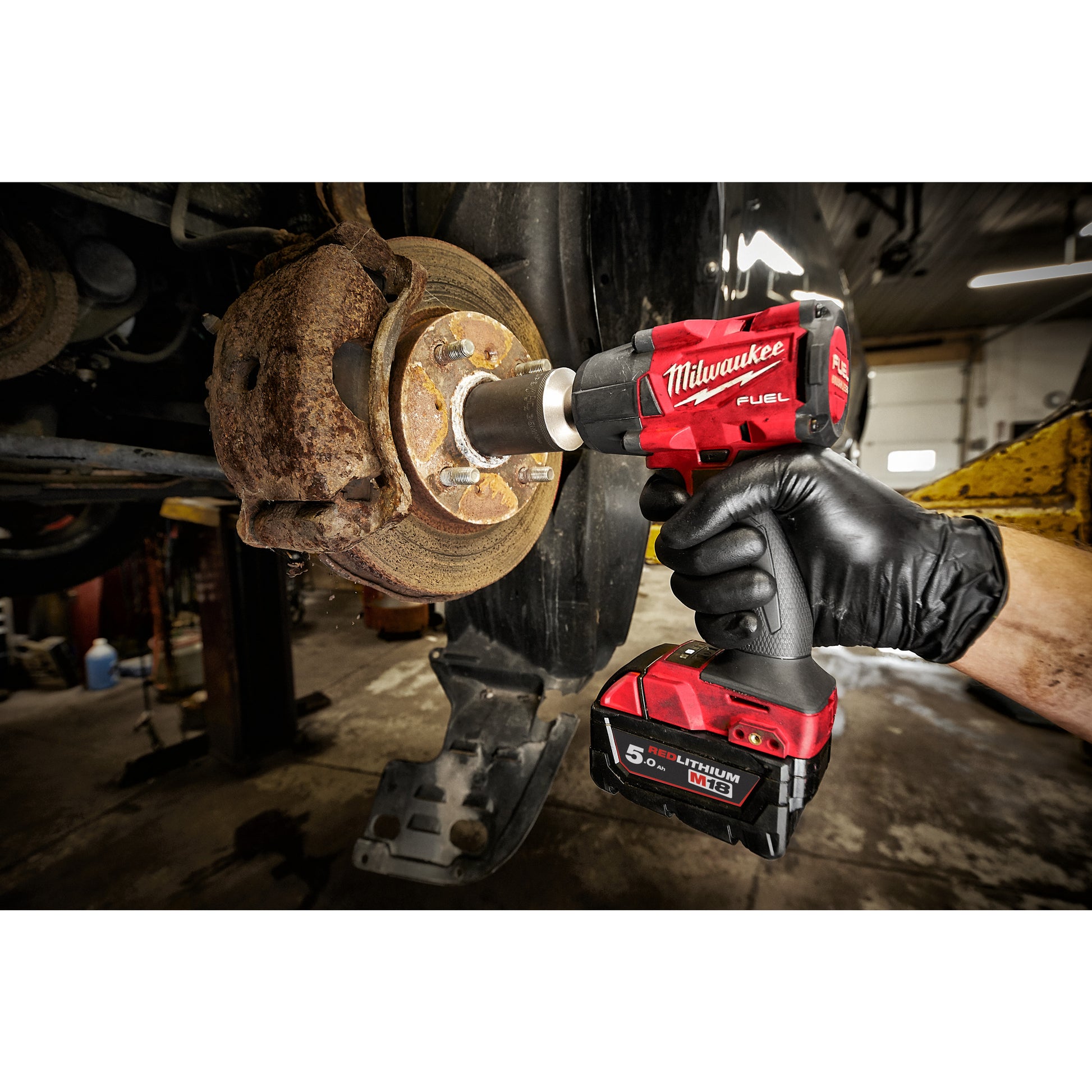 Milwaukee M18 FUEL™ 1/2″ Schlagmoersleutel mit Frictiering M18 FMTIW2F12-0X - gartengeraete.jetzt  - 