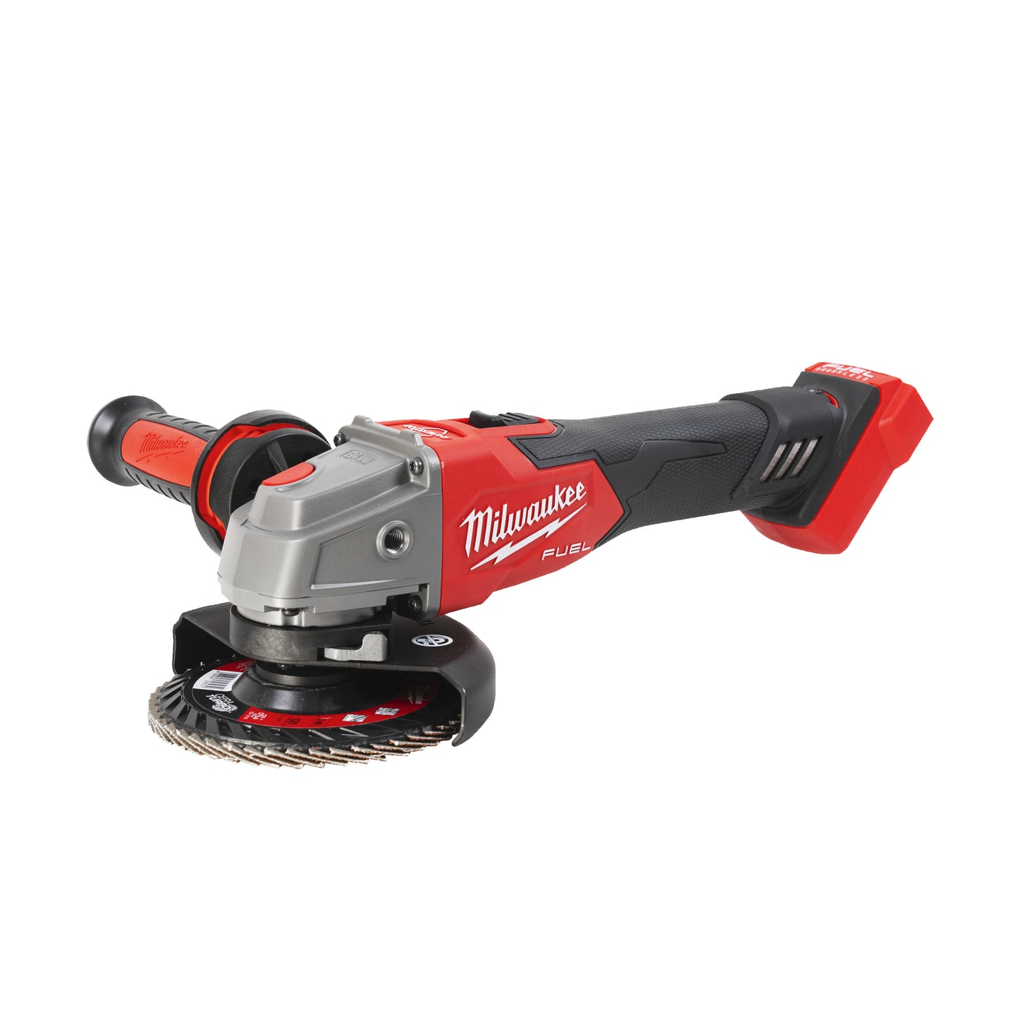 Milwaukee M18 FUEL™ 125 mm Winkelschleifer mit Schiebeschalter, variable Geschwindigkeit und Bremse - gartengeraete.jetzt  - Milwaukee