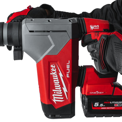 Milwaukee M18 FUEL™ leistungsstarker 4-Mode 32 mm SDS-Plus Hammer mit ONE-KEY™ und FIXTEC™ Bohrfutter - gartengeraete.jetzt  - 