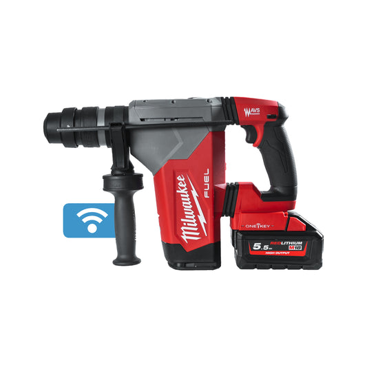 Milwaukee M18 FUEL™ leistungsstarker 4-Mode 32 mm SDS-Plus Hammer mit ONE-KEY™ und FIXTEC™ Bohrfutter - gartengeraete.jetzt  - Milwaukee