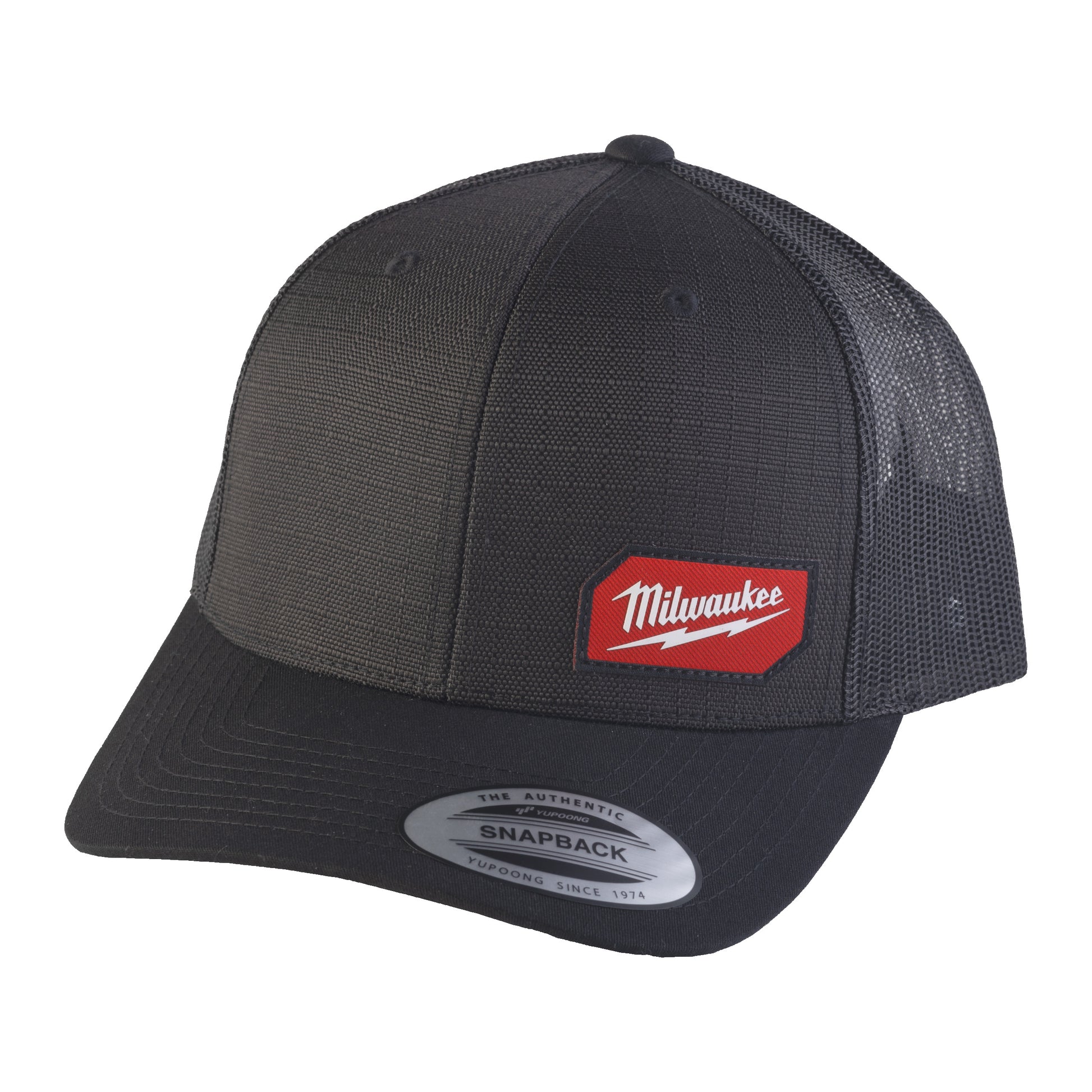 Milwaukee Snapback Trucker Cap Zwart 1 Stuk - gartengeraete.jetzt  - Milwaukee